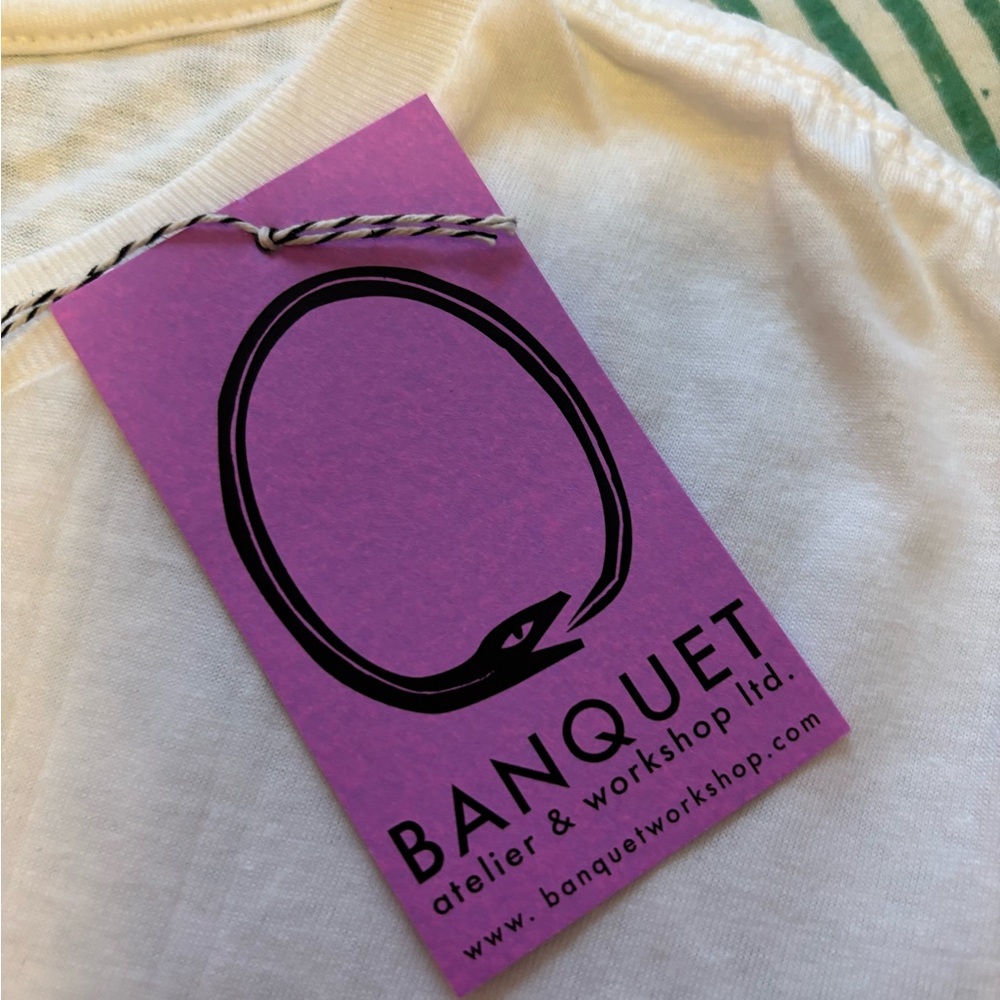 Banquet Atelier Super Duper T-shirt Medium NWT - Picture 2 of 5